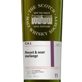 SMWS G9.1 "Sweet and sour mélange" (Loch Lomond Grain)
