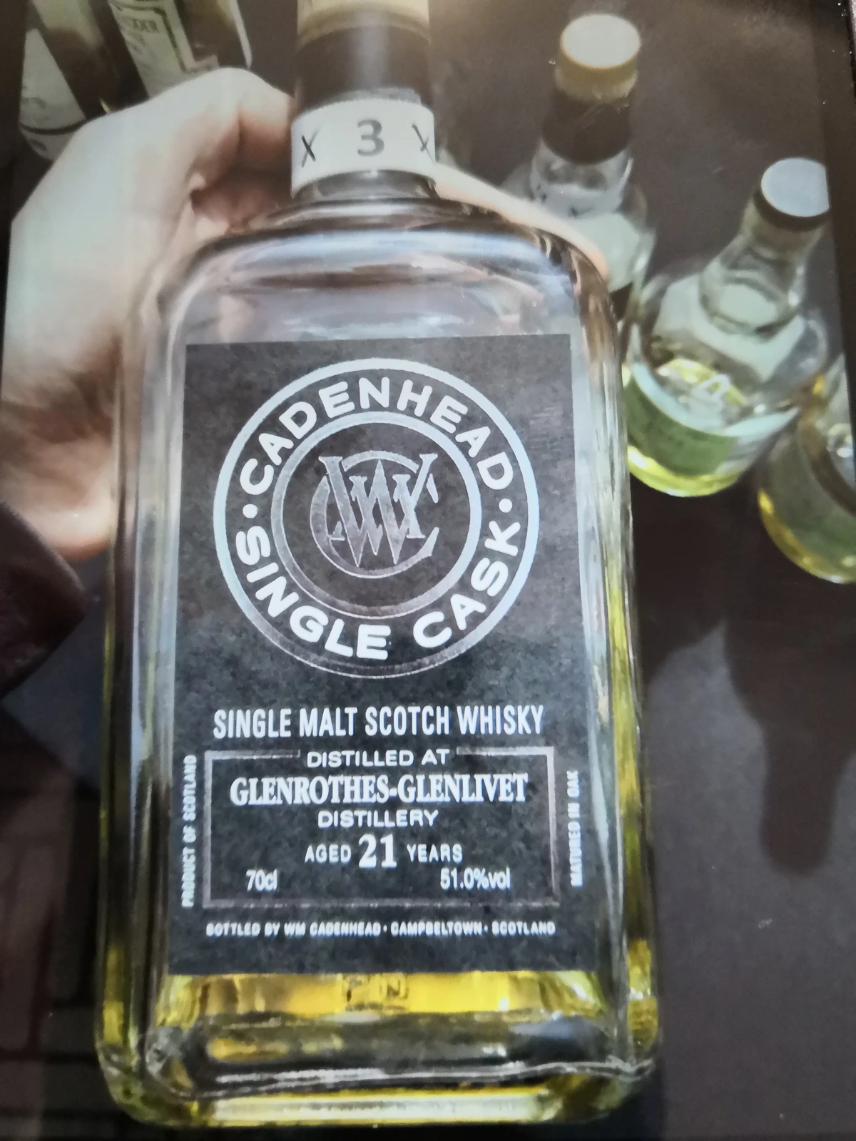 Glenrothes-Glenlivet 21 Year Single Cask (Cadenhead's)