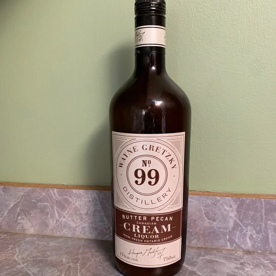 Wayne Gretzky's Butter Pecan Canadian Cream Liquor
