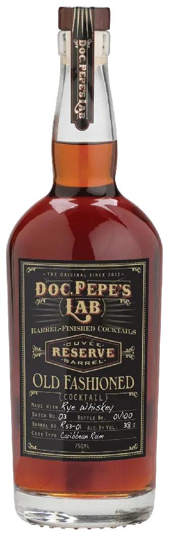 Doc Pepes Cuvee Reserve Old Fashioned