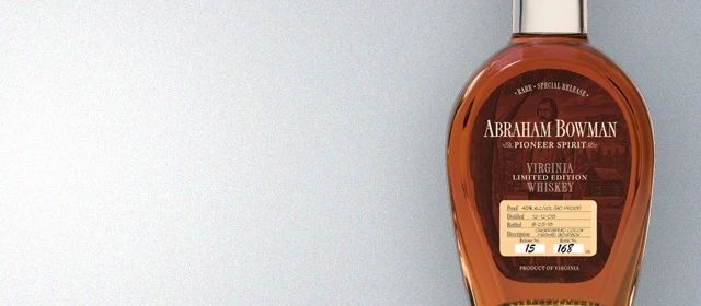 Abraham Bowman Gingerbread Cocoa Finished Bourbon