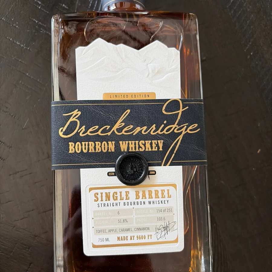 Breckenridge Single Barrel Bourbon #6