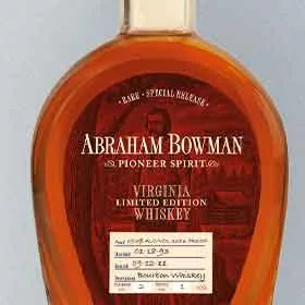 Abraham Bowman Bourbon (2011 Release)