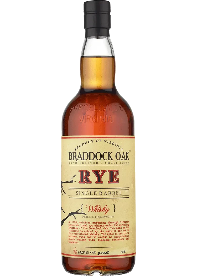 Braddock Oak Single Barrel Rye