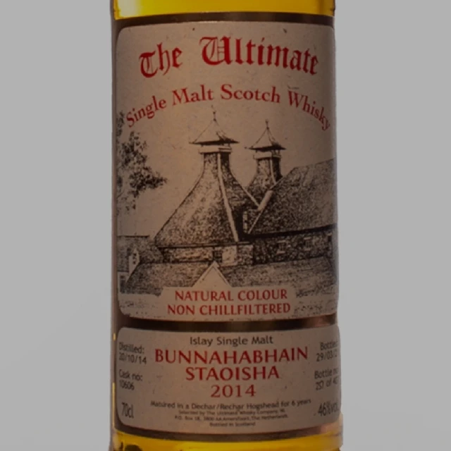 Bunnahabhain Staoisha 2014 6 Year (The Ultimate)