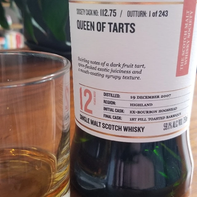 SMWS 112.75 ("Queen of Tarts")