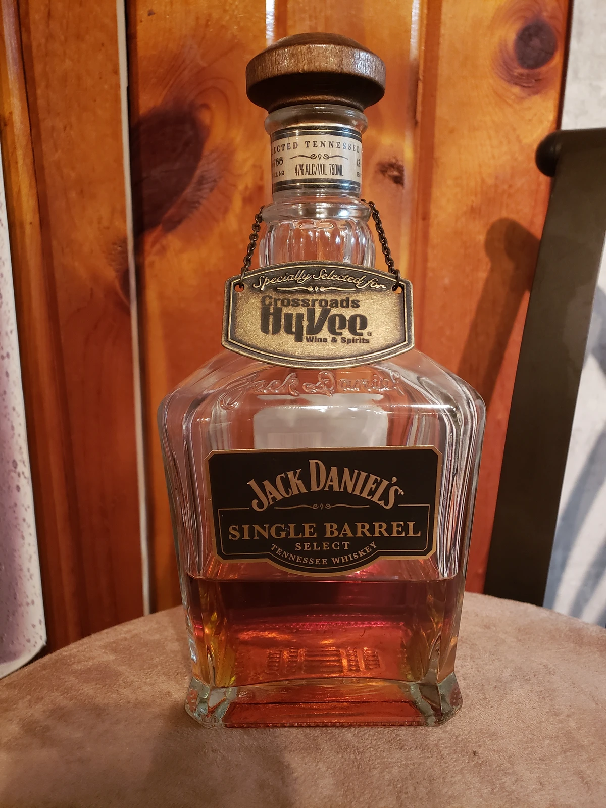 Jack Daniels Single Barrel Whiskey, Crossroads Hy-Vee Store Pick