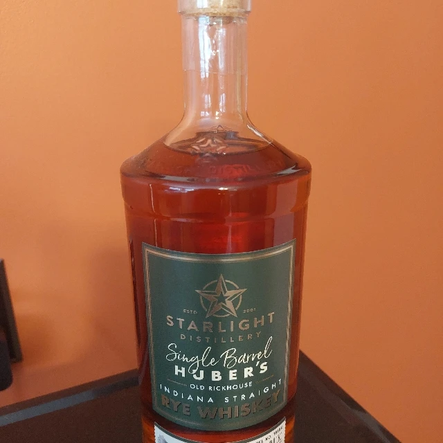 Starlight Single Barrel Huber's Old Rickhouse Rye (CWBS Phil's Wild Ryed)