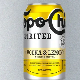 Topo Chico Spirited Vodka & Lemon