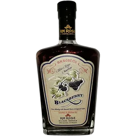R M Rose Blue Ridge Mountain Blackberry Whiskey