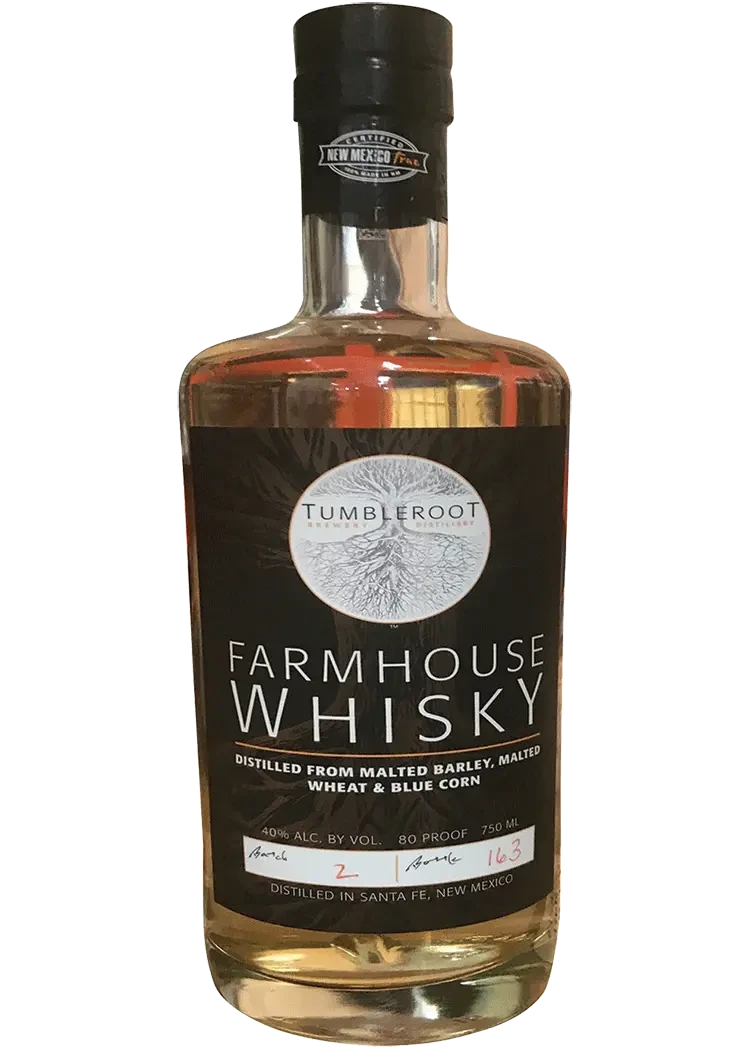 Tumbleroot farmhouse whiskey