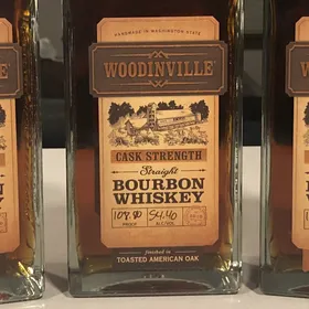 Woodinville Cask Strength Straight Bourbon, Finished in Toasted American Oak