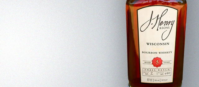 J. Henry & Sons 5 Year Small Batch Wisconsin Straight Bourbon