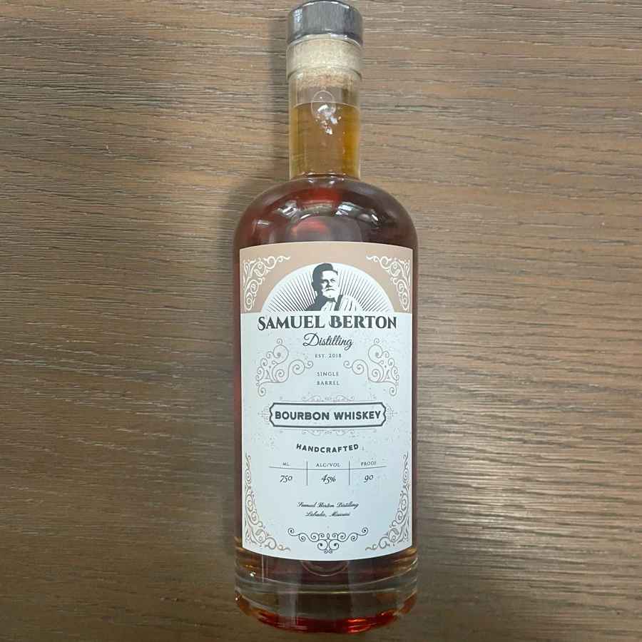 Samuel Berton Distilling Single Barrel Bourbon