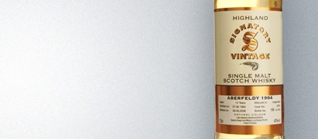Aberfeldy 1994 14 Year 86 Proof Collection (Signatory)