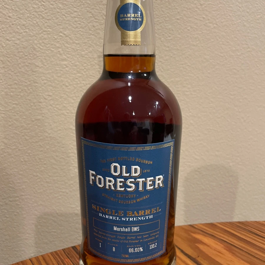 Old Forester Single Barrel (Marshall BWS)