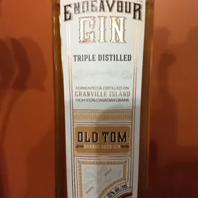Endeavour Gin Triple Distilled barrel aged Old Tom