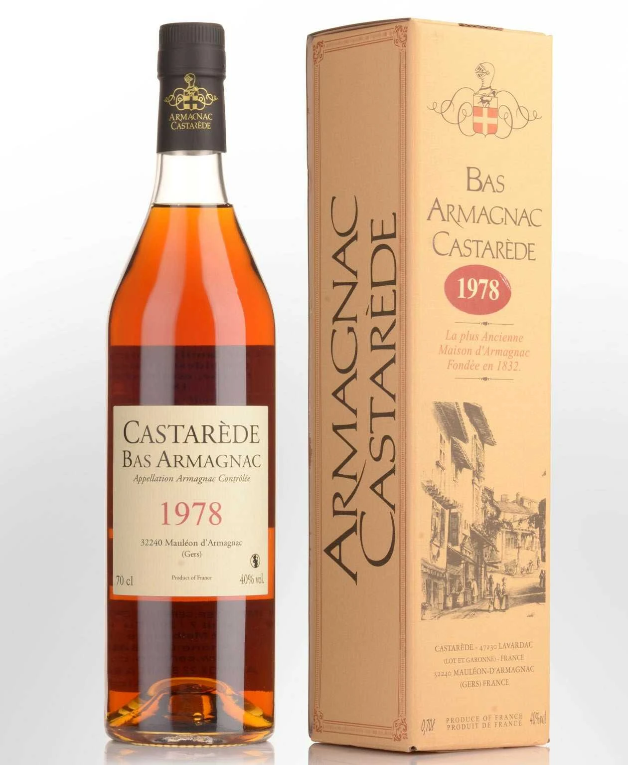 Castarède Armagnac 1978