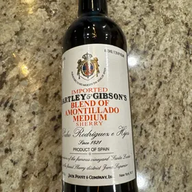 Hartley & Gibson Blend of Amontillado Medium Sherry