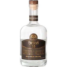 Twelve 33 Mullet Creek Silver Rum