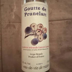 Laurent Cazottes Goutte de Prunelart