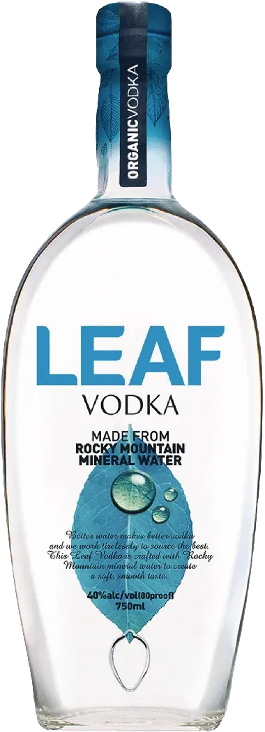 Leaf Rocky Mountain Mineral Vodka