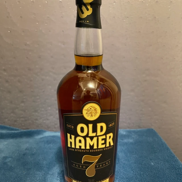 Old Hamer 7 Year Cask Strength Bourbon