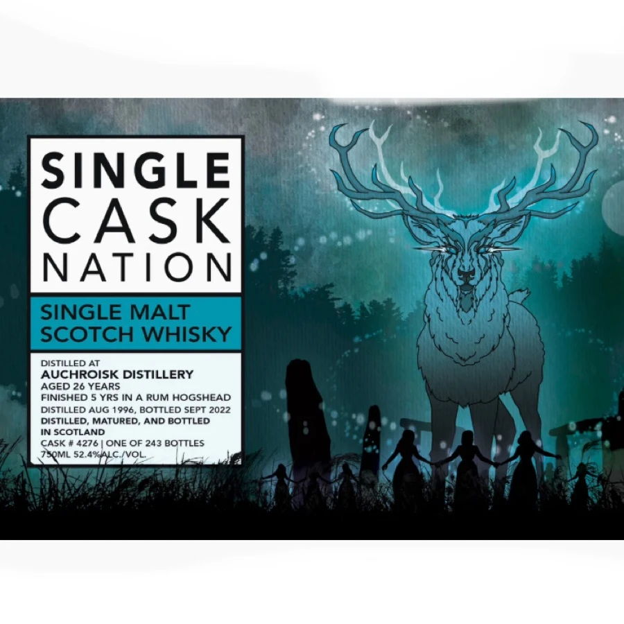 Auchroisk 26 Year Finished in an Ex-Caroni Rum Cask (Single Cask Nation)