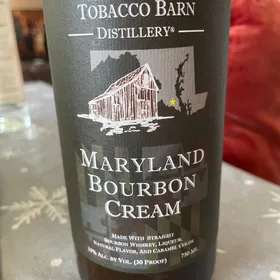 Tobacco Barn Distillery Maryland Bourbon Cream