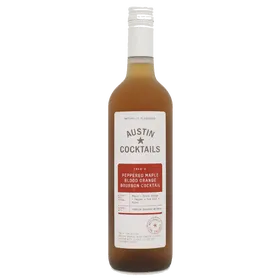 Austin Cocktails Peppered Maple Blood Orange Bourbon Cocktail