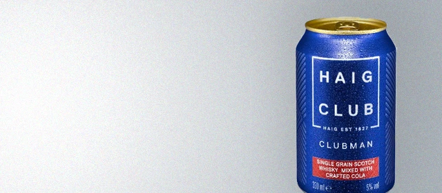 Haig Club Clubman Mixed with Crafted Cola