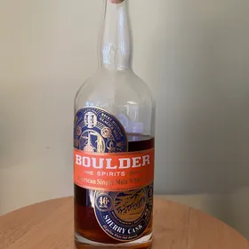 Boulder Spirits American Single Malt Sherry Cask Finish