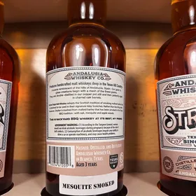 Andalusia Stryker Texas Smoked Single Malt Whiskey (Mesquite Smoked)