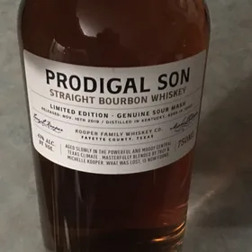 Kooper Family Prodigal Son Straight Bourbon Whiskey