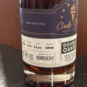 Circle City Double Oaked Single Barrel h4919h