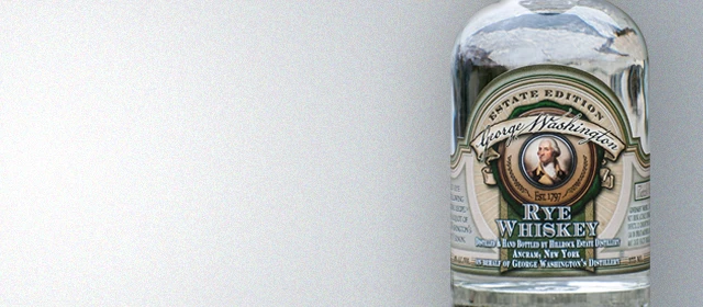George Washington Unaged Rye Whiskey (Estate Edition)