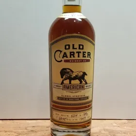 Old Carter 12 Year Straight American Whisky Batch 1 (2018 Release)