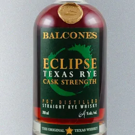 Balcones Eclipse Cask Strength Texas Rye