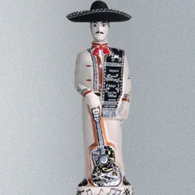 Riqueza Cultural Ceramic Charro Extra Anejo Tequila