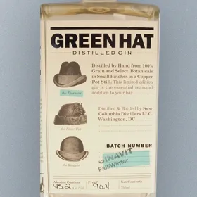 Green Hat "Ginavit" Fall/Winter Gin