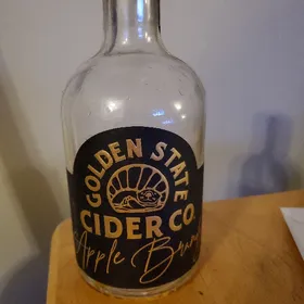 Golden state cider Co. Apple brandy