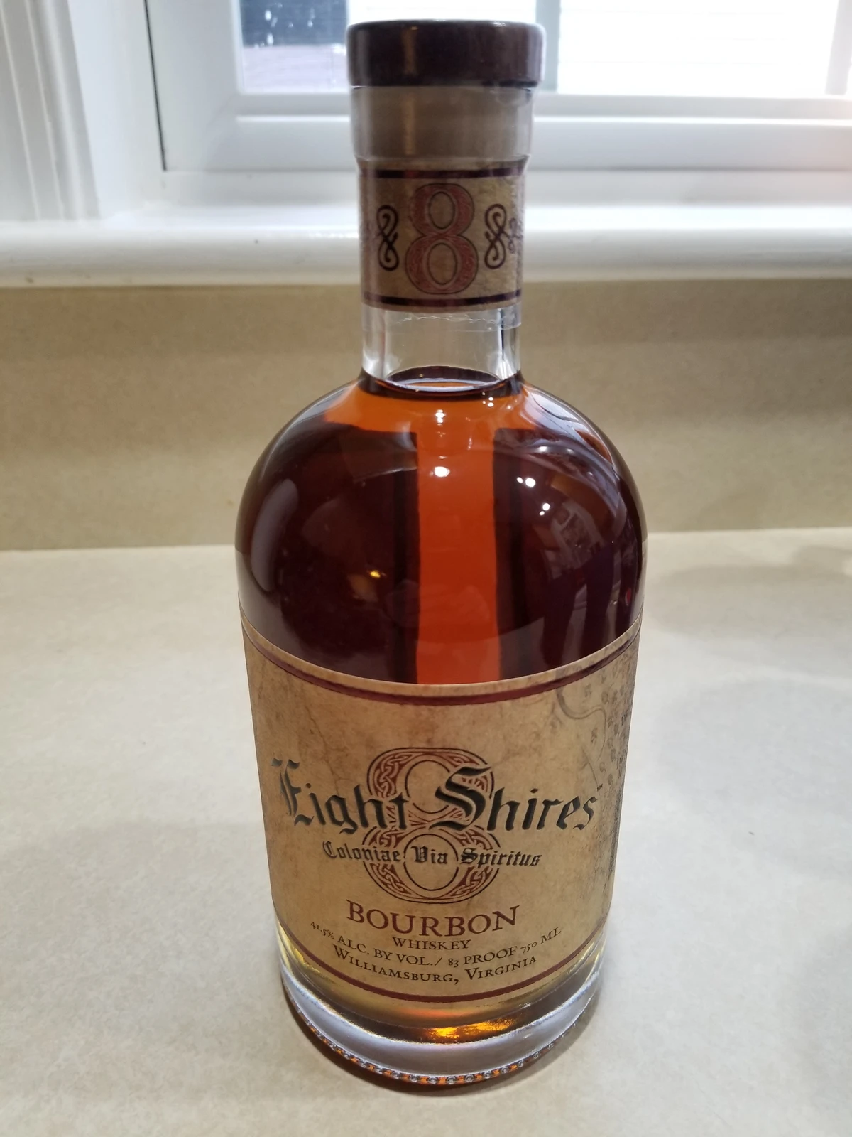 Eight Shires Bourbon Whiskey
