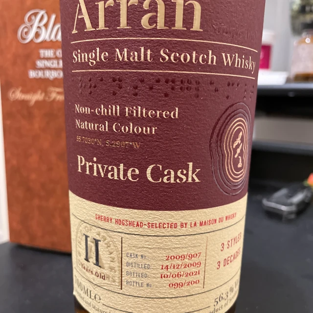 Arran 11 years old private cask (La Maison Du Whisky)