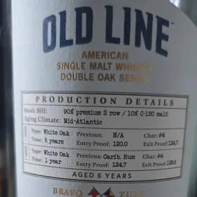Old Line American Single Malt (Double cask series, Caribbean rum, Roc Elite 17-1524)
