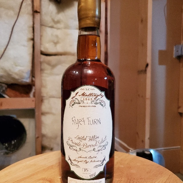 J. Mattingly 1845 Private Barrel Select Rye "Rye't Turn"