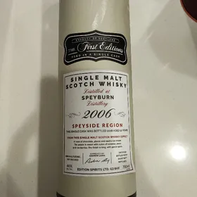 First Editions Speyburn 2006