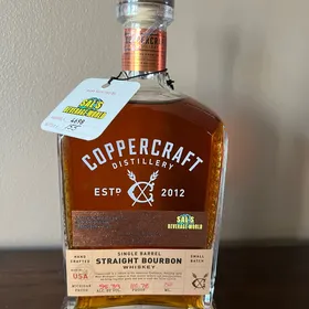 Coppercraft Single Barrel Straight Bourbon Whiskey - Sal's Beverage World