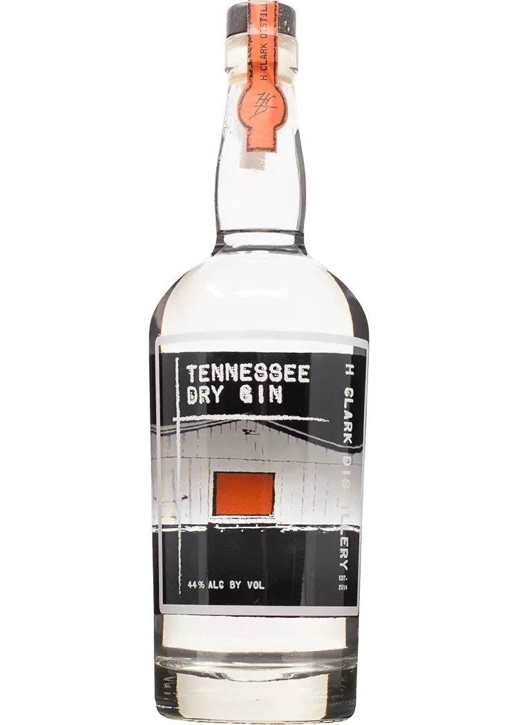 H Clark Distillery Tennessee Dry Gin