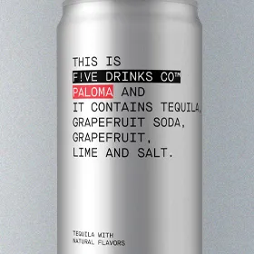 F!ve Drinks Co. Paloma