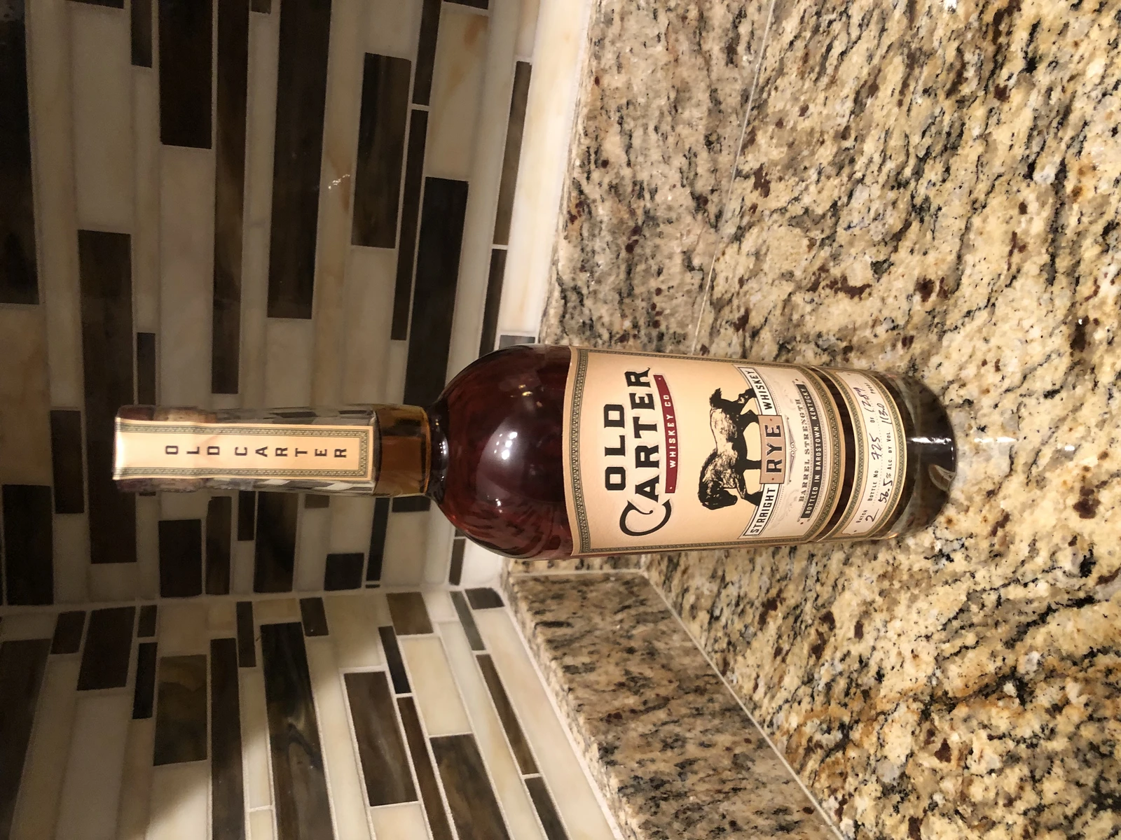 Old Carter Straight Rye Batch 2 (2018 Release)